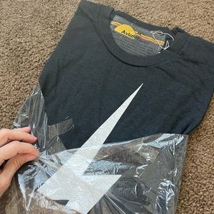 Aviator nation bolt tee - M - charcoal - unisex - never worn